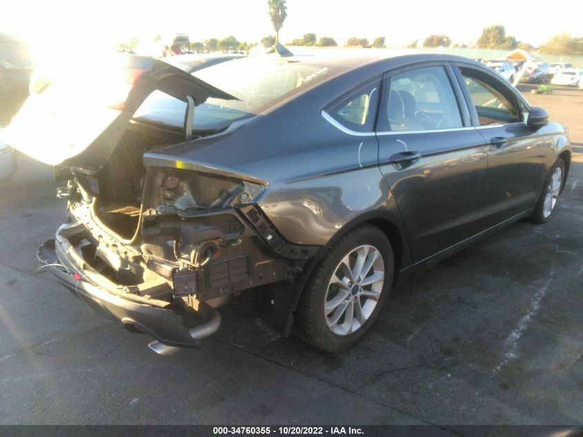 2020 FORD FUSION SE VIN: 3FA6P0HD0LR171225