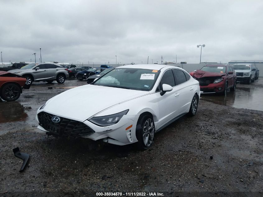 2021 HYUNDAI SONATA SEL VIN: KMHL64JA3MA164557