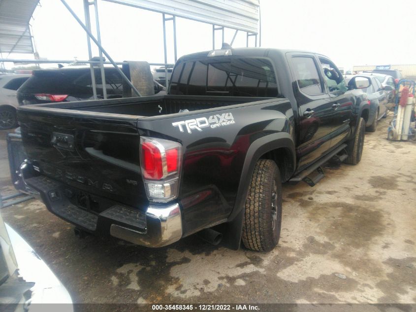2022 TOYOTA TACOMA 4WD SR/SR5/TRD SPORT VIN: 3TMCZ5AN3NM498550