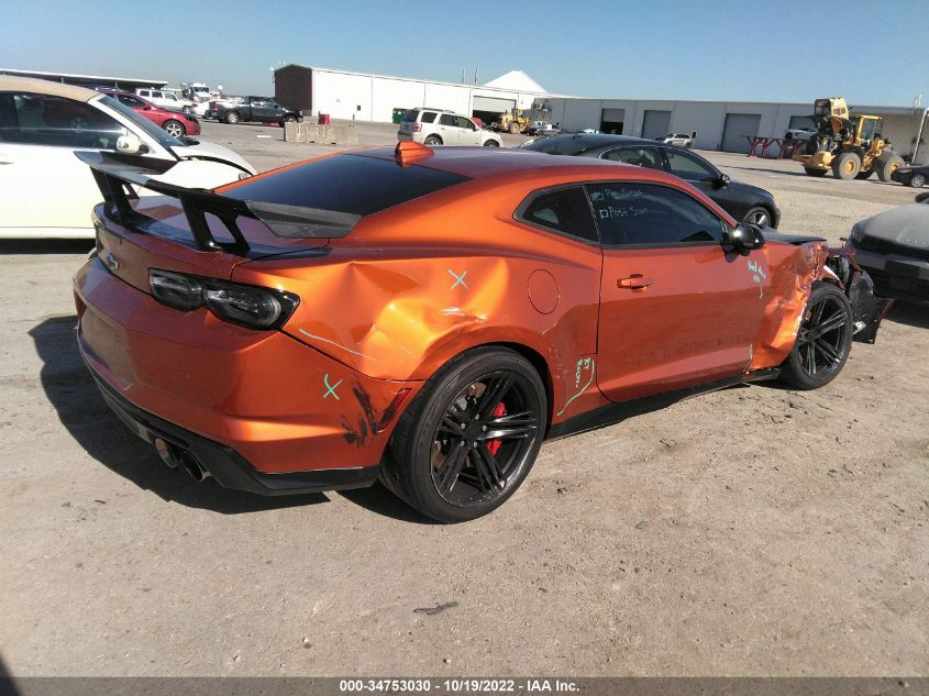 2022 CHEVROLET CAMARO ZL1 VIN: 1G1FK1R66N0123271