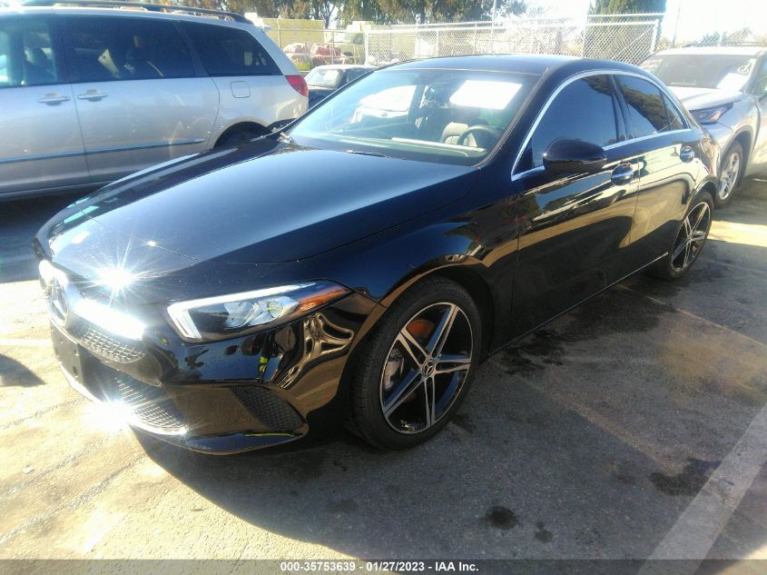 2022 MERCEDES-BENZ A-CLASS A 220 VIN: W1K3G4EB9NJ333735