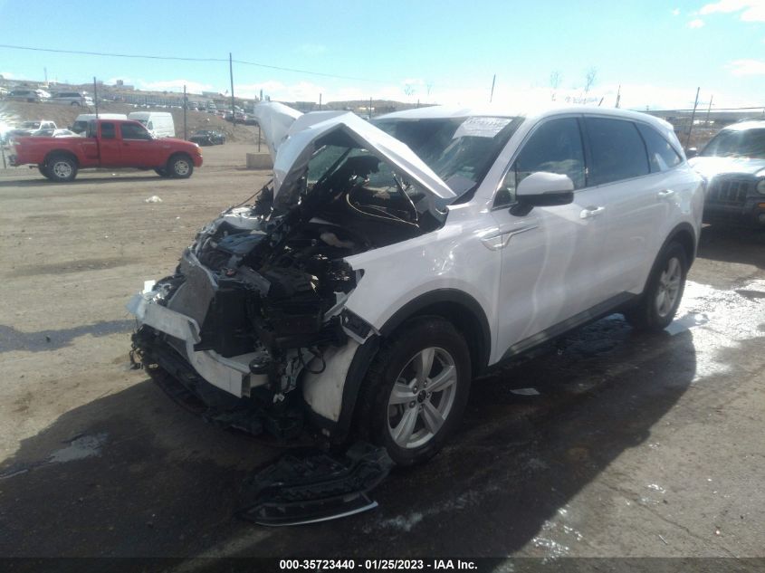 2022 KIA SORENTO LX VIN: 5XYRG4LC8NG075109