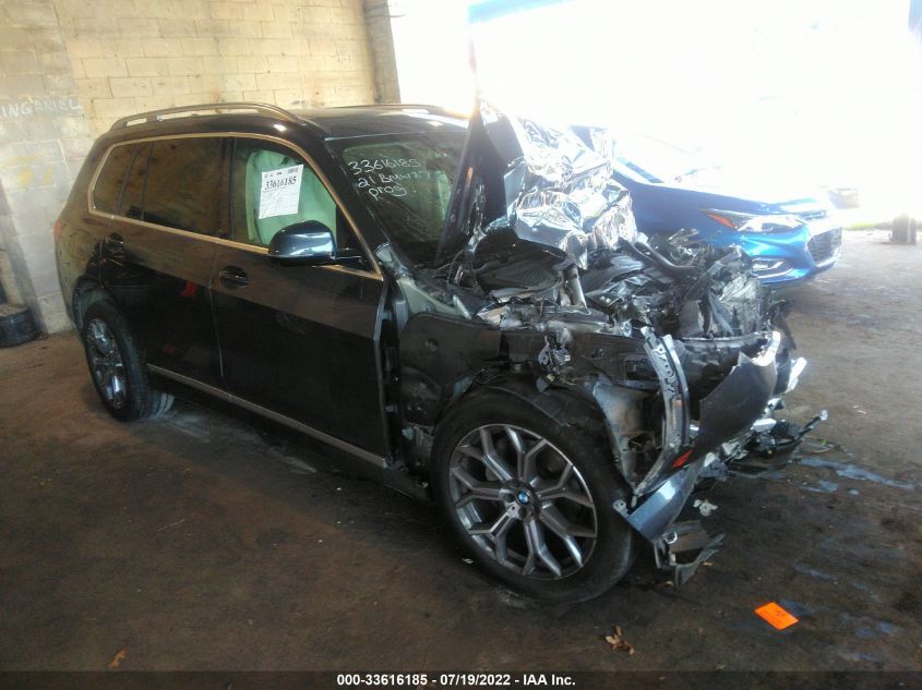 2021 BMW X7 XDRIVE40I VIN: 5UXCW2C00M9F97026