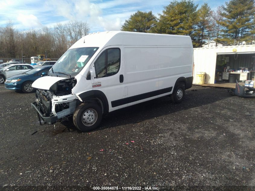 2021 RAM PROMASTER CARGO VAN VIN: 3C6LRVDG4ME518365