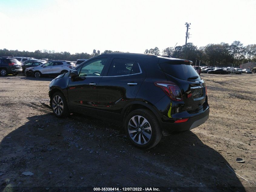 2022 BUICK ENCORE PREFERRED VIN: KL4CJASM1NB524117
