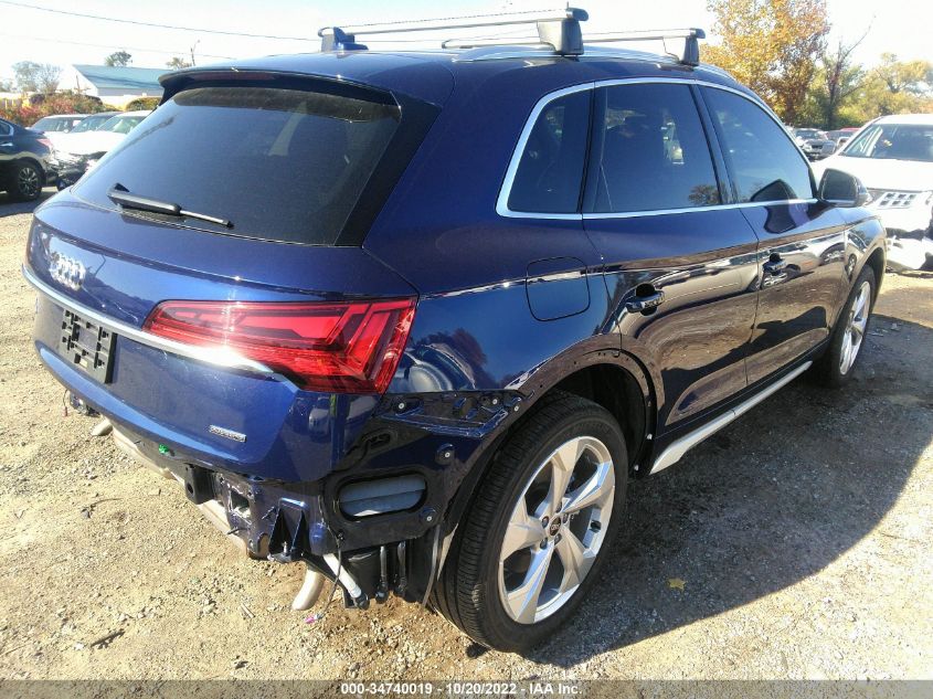 2021 AUDI Q5 PRESTIGE VIN: WA1CAAFY4M2028725