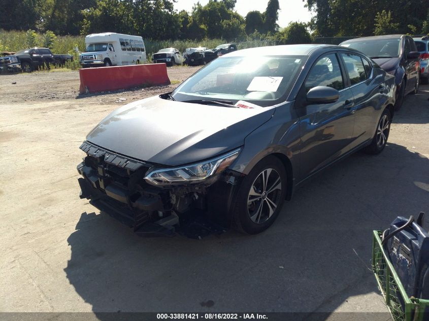 2020 NISSAN SENTRA SV VIN: 3N1AB8CV5LY296862