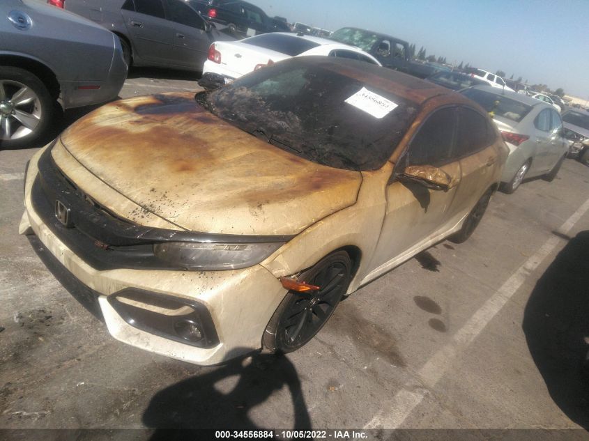 2020 HONDA CIVIC SI SEDAN VIN: 2HGFC1E56LH707195