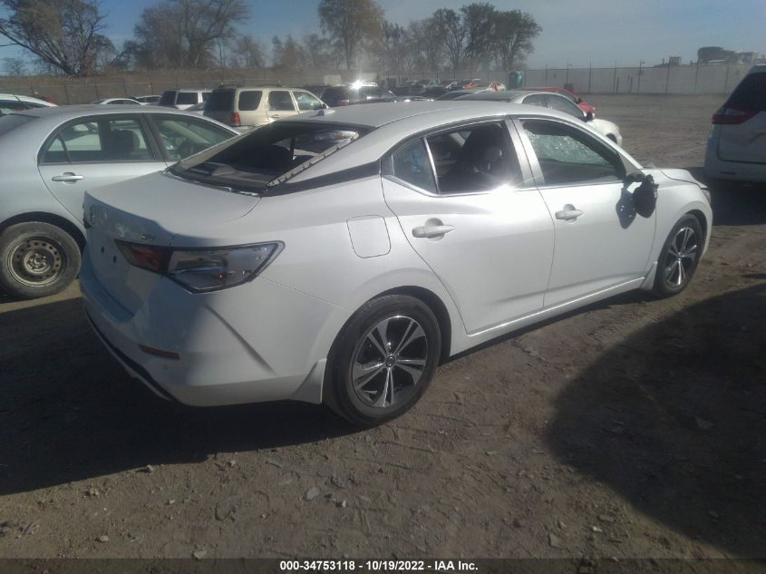 2021 NISSAN SENTRA SV VIN: 3N1AB8CVXMY202802