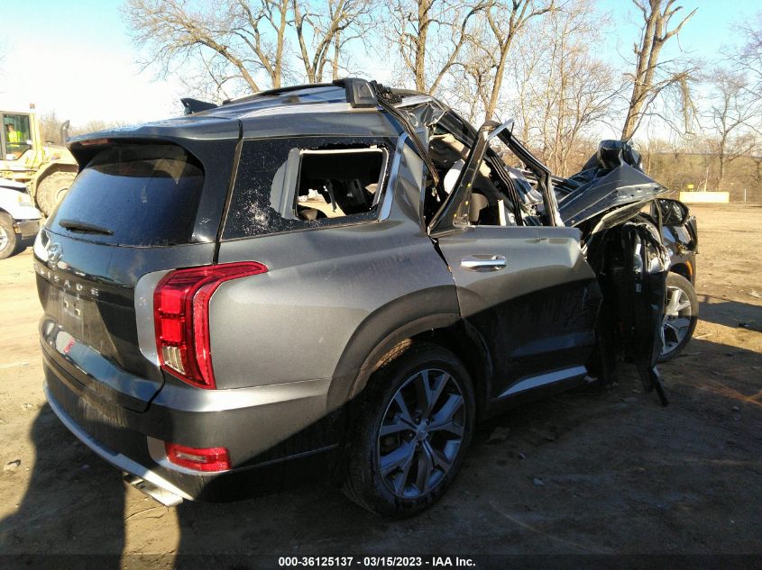 2022 HYUNDAI PALISADE SEL VIN: KM8R44HE0NU335998