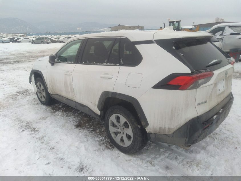 2022 TOYOTA RAV4 LE VIN: 2T3F1RFVXNC304780