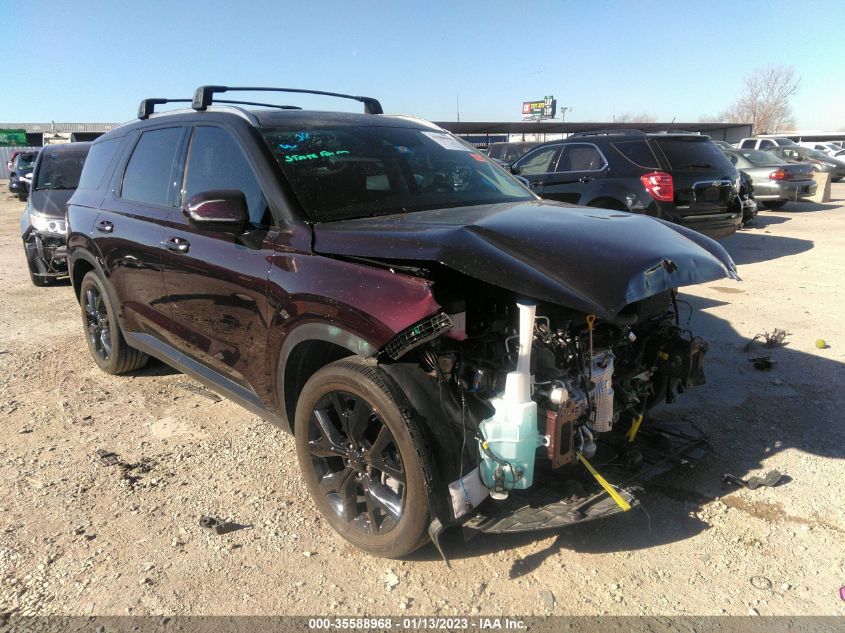 2022 HYUNDAI PALISADE SEL VIN: KM8R44HE1NU417688
