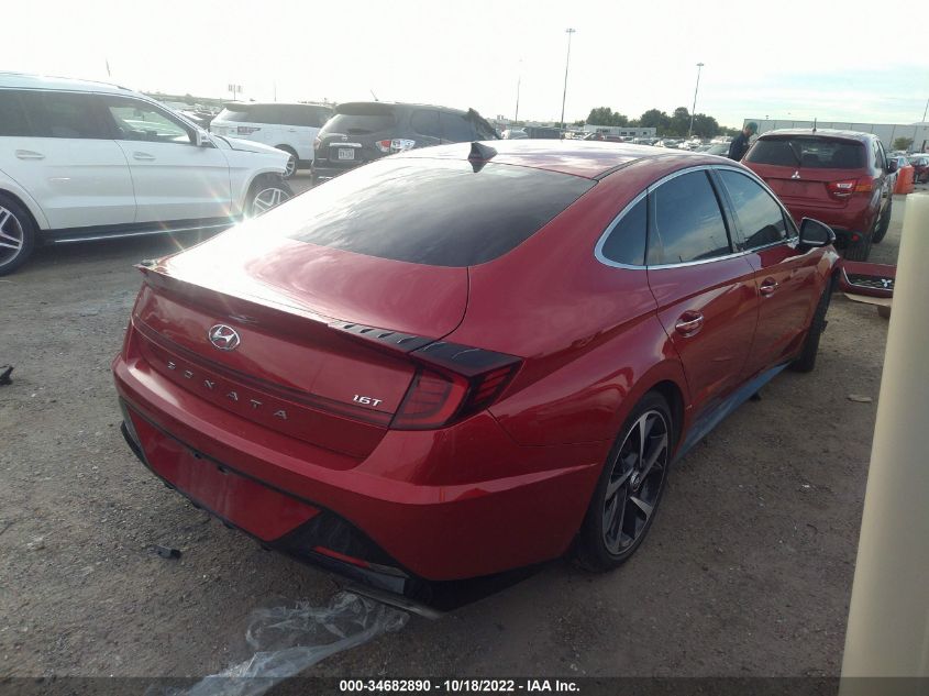 2021 HYUNDAI SONATA SEL PLUS VIN: 5NPEJ4J28MH092607