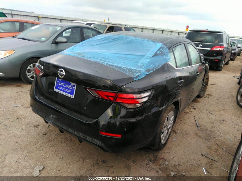 2021 NISSAN SENTRA S VIN: 3N1AB8BV1MY327723