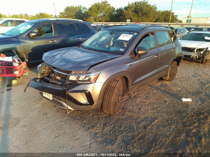 2022 VOLKSWAGEN TAOS S VIN: 3VVDX7B2XNM047515