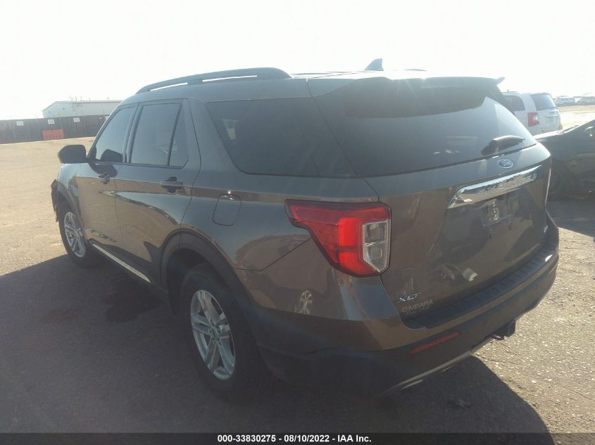 2021 FORD EXPLORER XLT VIN: 1FMSK8DH1MGA15911