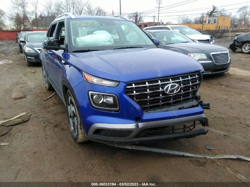 2022 HYUNDAI VENUE SEL VIN: KMHRC8A35NU167620