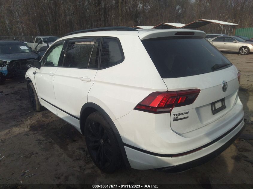 2021 VOLKSWAGEN TIGUAN SE/SE R-LINE BLACK/SEL VIN: 3VV3B7AX5MM005887