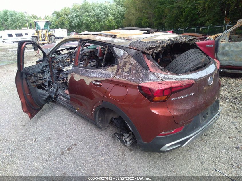 2021 BUICK ENCORE GX SELECT VIN: KL4MMDS29MB072816