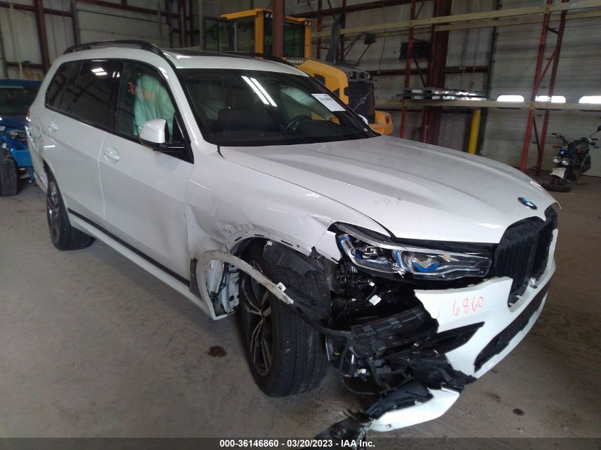 2022 BMW X7 M50I VIN: 5UXCX6C07N9K47038