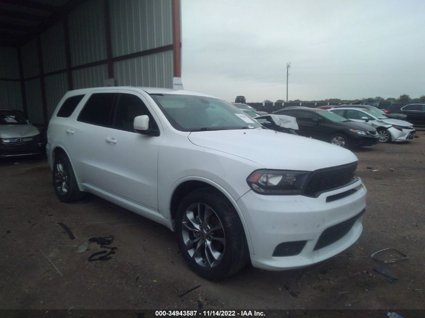 2020 DODGE DURANGO GT VIN: 1C4RDHDG3LC411154