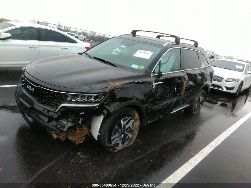 2022 KIA SORENTO HYBRID S VIN: KNDRGDLGXN5122765