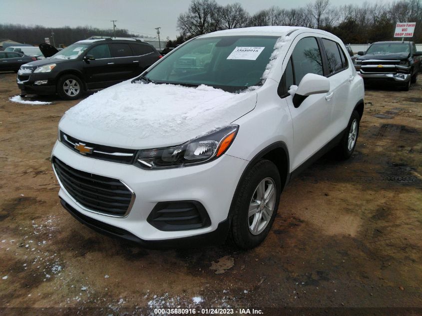 2022 CHEVROLET TRAX LS VIN: KL7CJNSMXNB549432