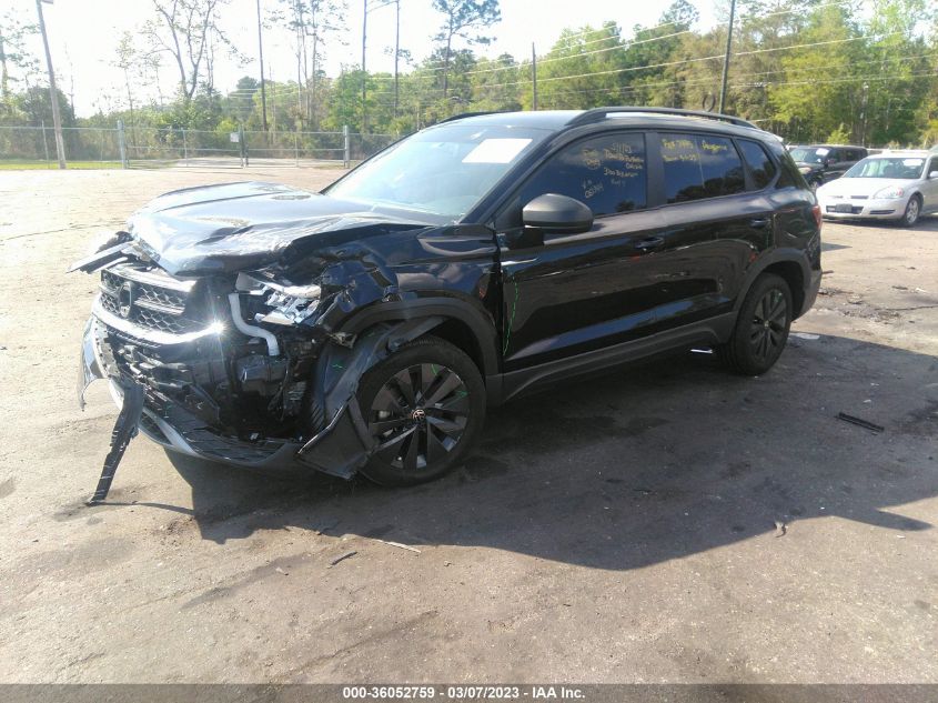 2022 VOLKSWAGEN TAOS S VIN: 3VVCX7B22NM051344