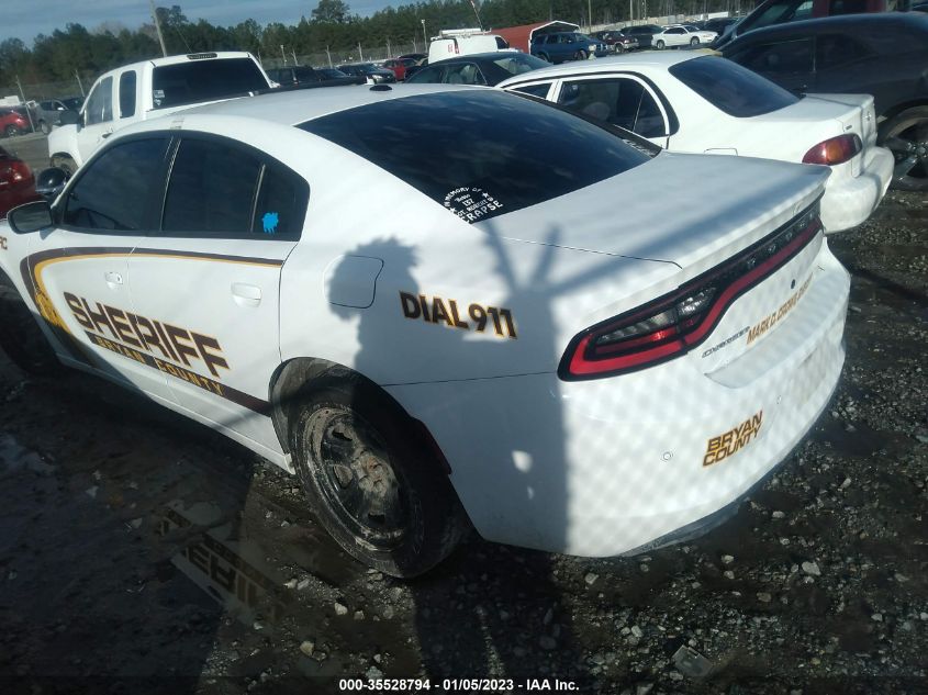 2021 DODGE CHARGER POLICE VIN: 2C3CDXATXMH527634