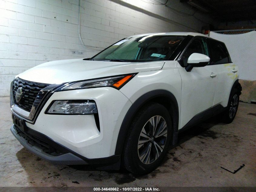 2021 NISSAN ROGUE SV VIN: 5N1AT3BB2MC753833