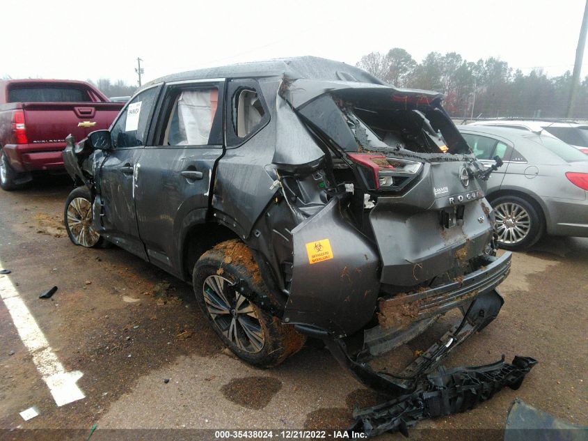 2022 NISSAN ROGUE SV VIN: 5N1BT3BA8NC672753