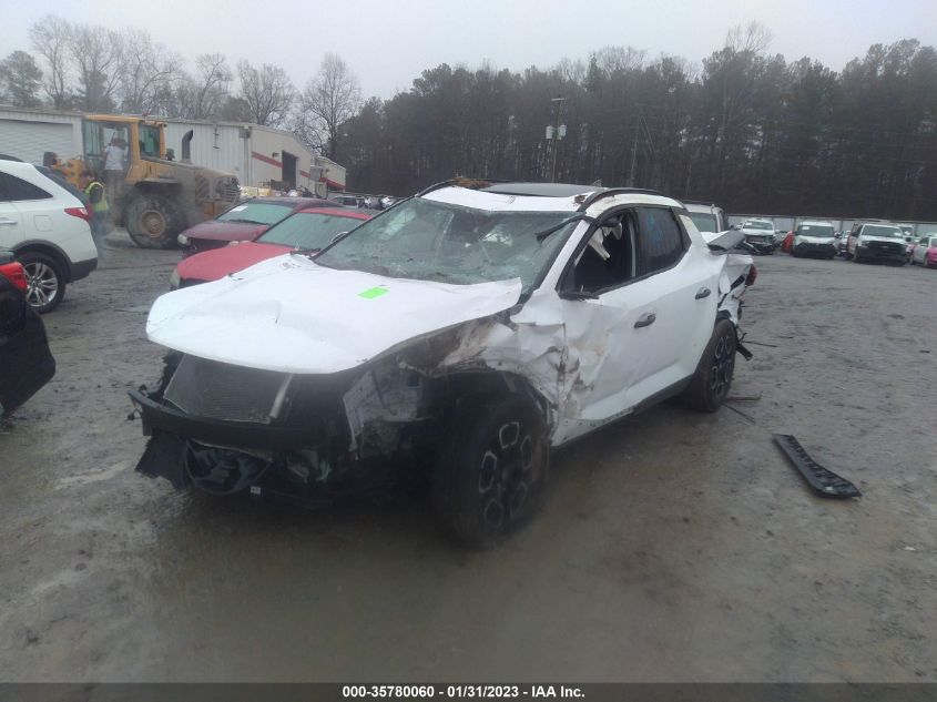 2022 HYUNDAI SANTA CRUZ SEL VIN: 5NTJCDAE1NH016295
