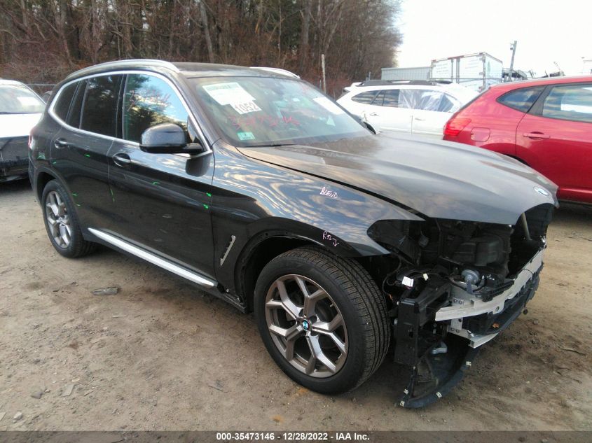 2020 BMW X3 XDRIVE30I VIN: 5UXTY5C03L9B89680