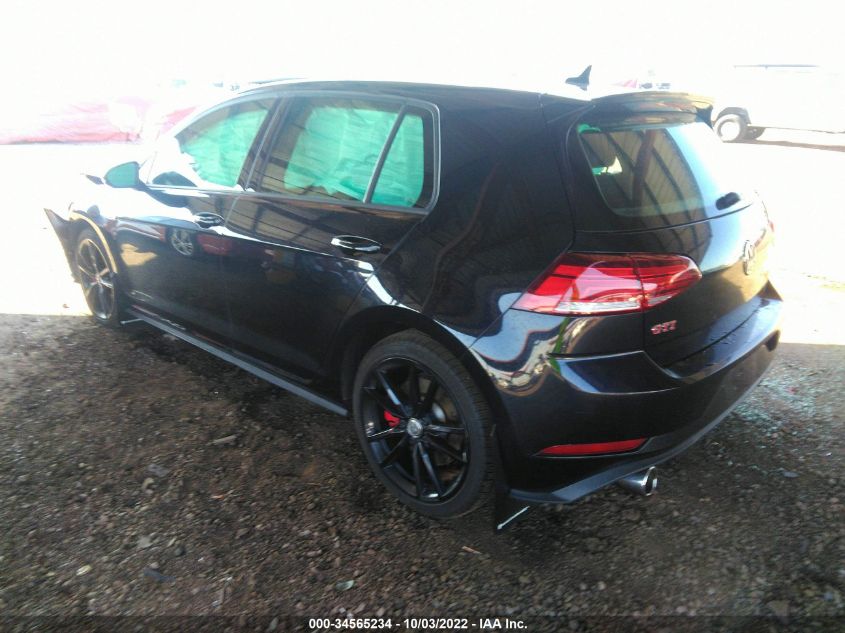 2021 VOLKSWAGEN GOLF GTI S/SE/AUTOBAHN VIN: 3VW5T7AU7MM010712