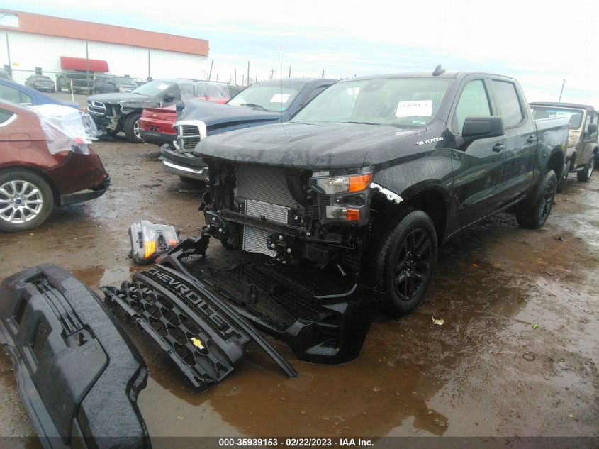 2022 CHEVROLET SILVERADO 1500 CUSTOM VIN: 1GCPABEK0NZ530120