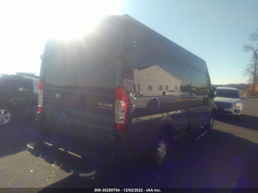 2021 RAM PROMASTER CARGO VAN VIN: 3C6MRVJG6ME556785
