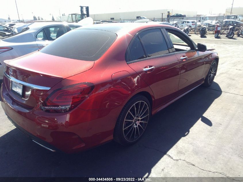 2021 MERCEDES-BENZ C-CLASS C 300 VIN: W1KWF8DB5MR623642