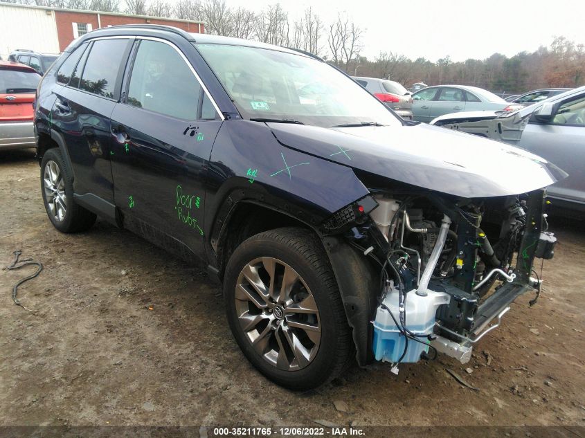 2020 TOYOTA RAV4 XLE PREMIUM VIN: 2T3A1RFV0LC086047