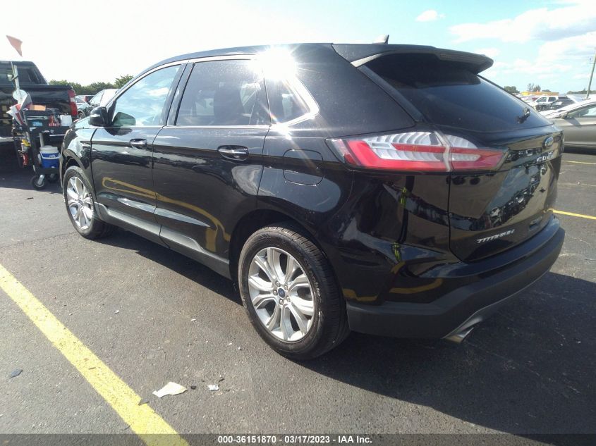 2022 FORD EDGE TITANIUM VIN: 2FMPK4K94NBA44838