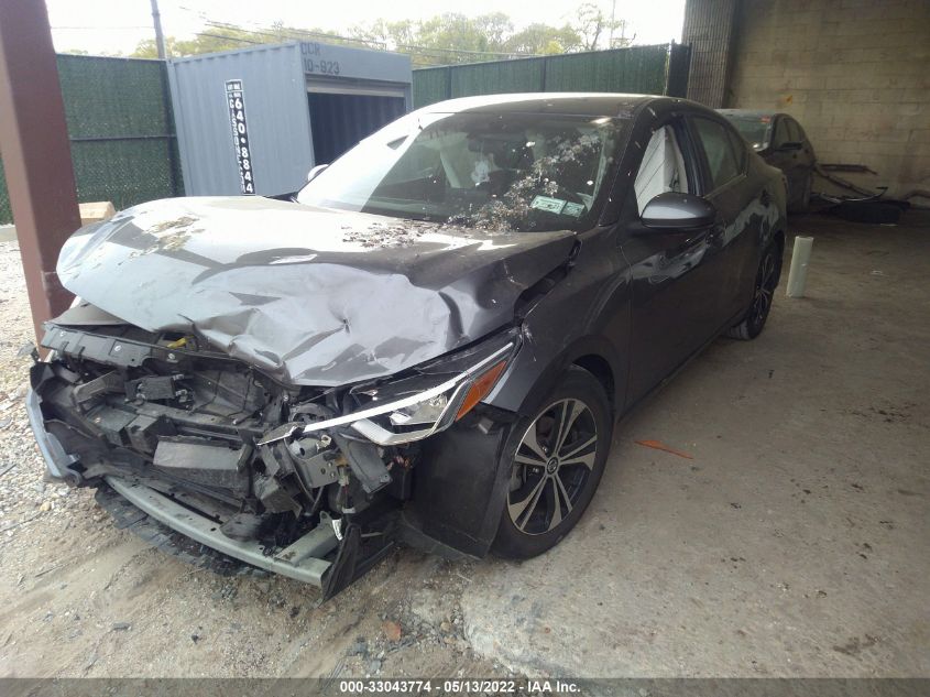 2020 NISSAN SENTRA SV VIN: 3N1AB8CVXLY215368