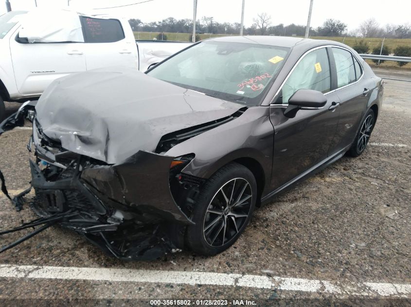 2022 TOYOTA CAMRY SE VIN: 4T1G11AK6NU650349