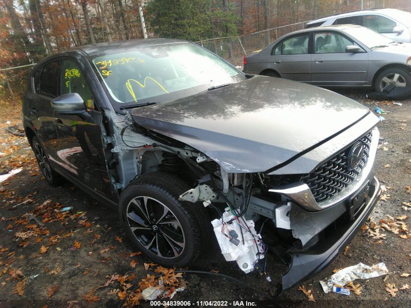 2022 MAZDA CX-5 2.5 S PREMIUM PACKAGE VIN: JM3KFBDM7N0574349