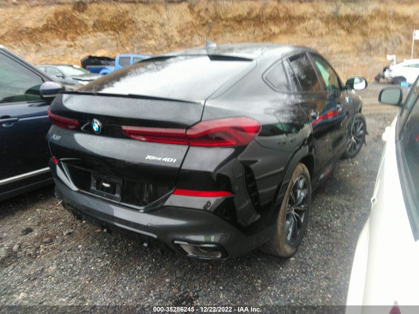 2023 BMW X6 XDRIVE40I VIN: 5UXCY6C07P9N67797