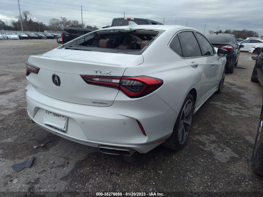 2021 ACURA TLX W/ADVANCE PACKAGE VIN: 19UUB6F60MA004397