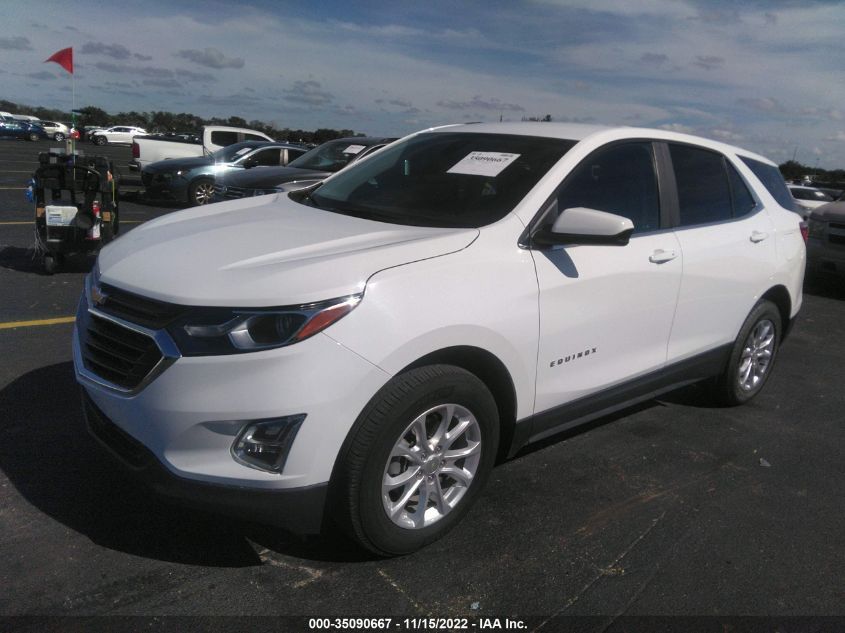 2021 CHEVROLET EQUINOX LT VIN: 2GNAXKEV7M6124996