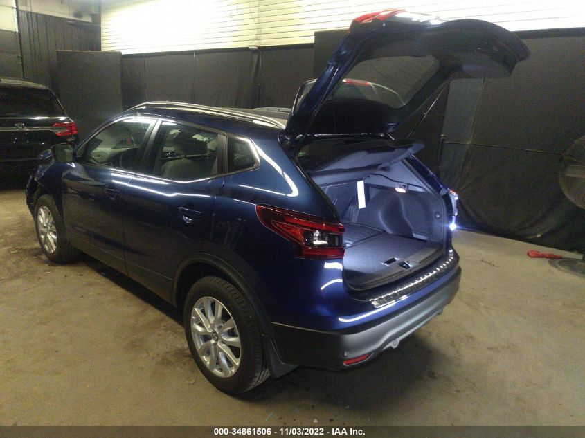 2022 NISSAN ROGUE SPORT SV VIN: JN1BJ1BW7NW476296