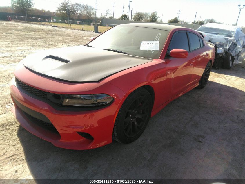 2022 DODGE CHARGER SCAT PACK VIN: 2C3CDXGJ9NH135896