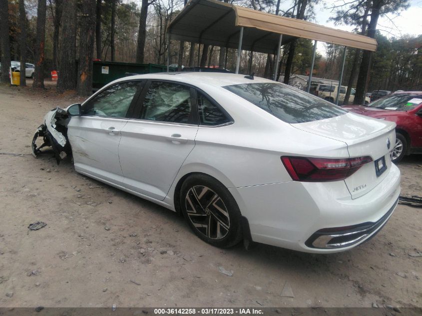 2022 VOLKSWAGEN JETTA SEL VIN: 3VWGM7BU2NM030386