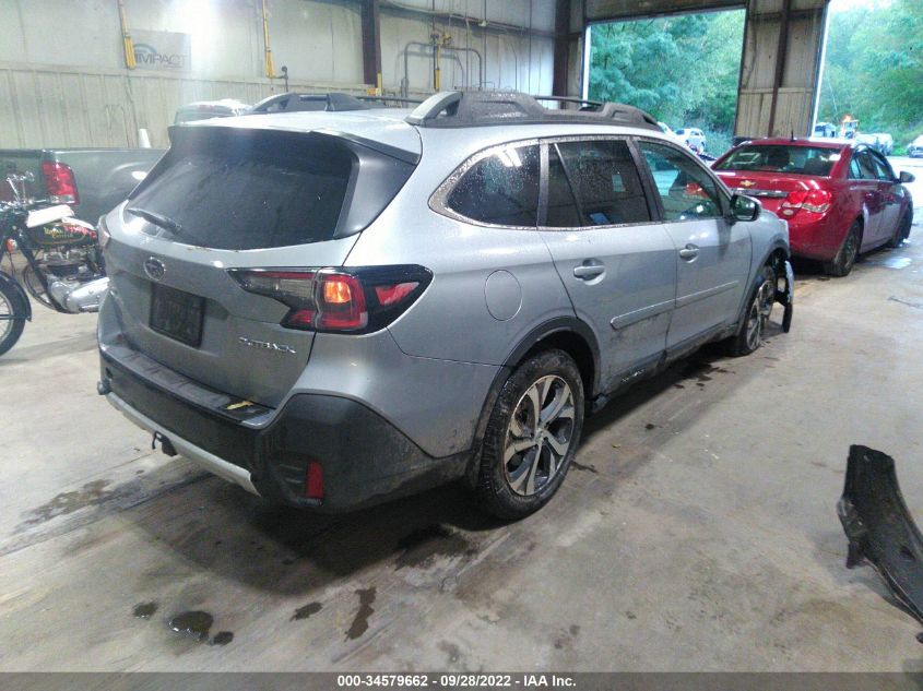 2022 SUBARU OUTBACK LIMITED VIN: 4S4BTANC3N3245434
