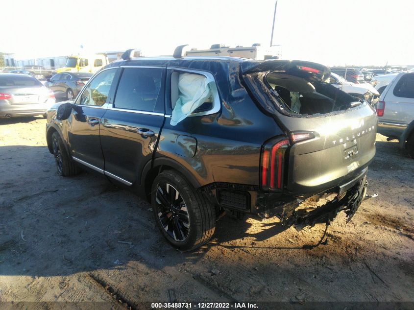 2023 KIA TELLURIDE SX-P VIN: 5XYP5DGC8PG327936
